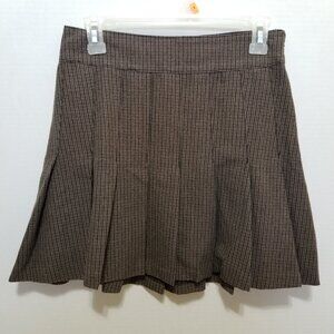 Abercrombie & Fitch skirt Small plaid houndstooth pleated high rise schoolgirl